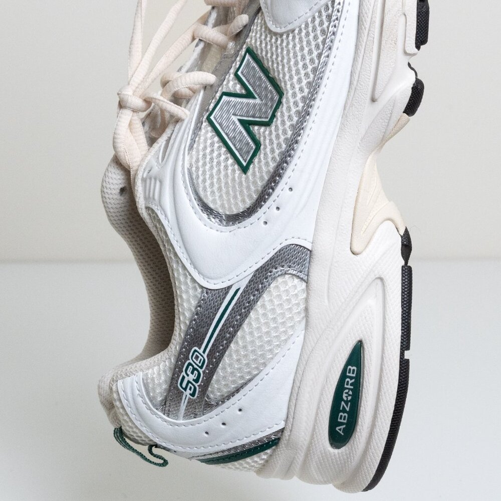 New Balance 530 Sea Salt Marsh Green - Picture 9 of 14